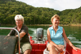 Scotland Island Lodge Boat
